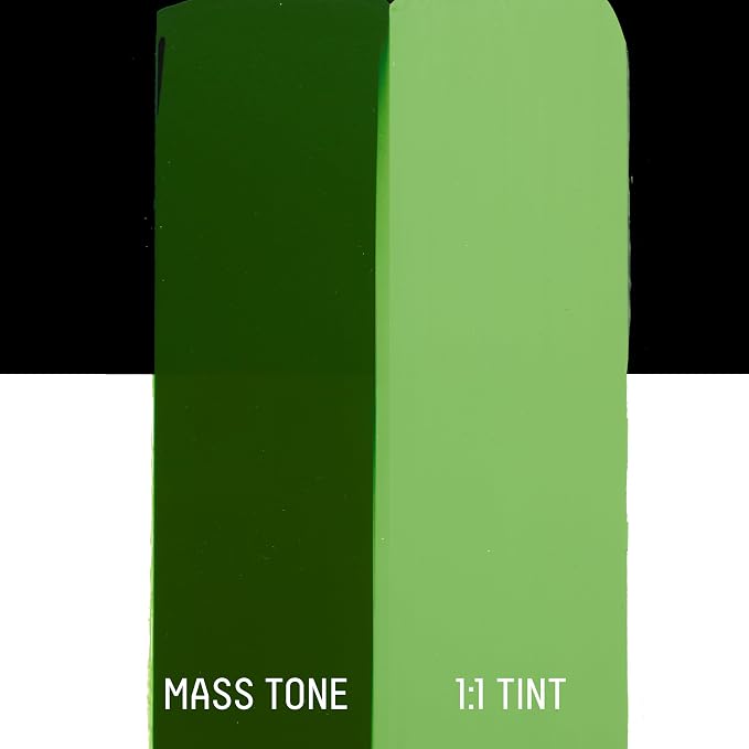 Liquitex BASICS Acrylic Paint, 13.5-oz Bottle, Hooker’s Green Hue Permanent | Medium Viscosity, Satin Finish, Lightfast, Fine Art Pigments, Range of Opacities, Easy Blending
