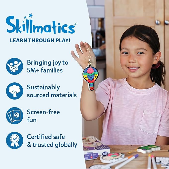 Skillmatics Foil Fun, PAW Patrol, Foil Art & Craft Activity, Gift for Kids | Travel Toy, Mess-Free, 100+ Stickers, DIY Decor, For Fans of Chase, Marshall, Skye, Girls & Boys Ages 4, 5, 6, 7, 8, 9