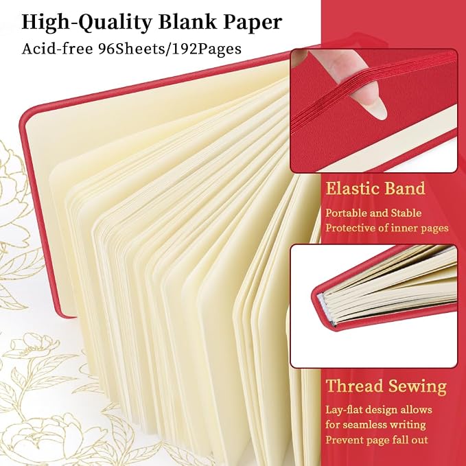 5x5 Pocket Sketch Book,80gsm Hardcover Art Sketchbook for Drawing Journal