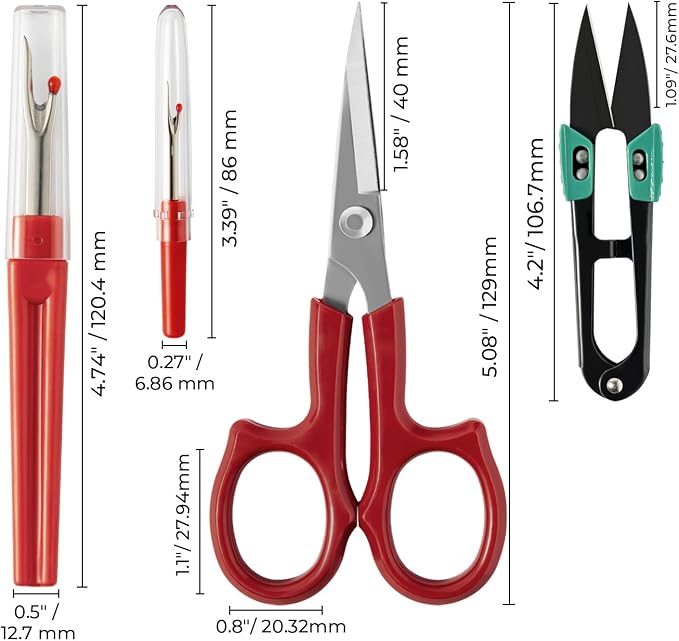 Thread Cutter Tool 5 Pcs - Sewing Accessories for Notions Quilting Crafts