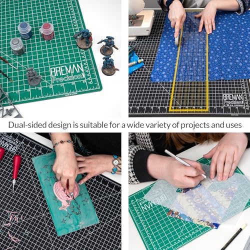 Breman Precision Large 24x36 Green Cutting Mat, Self Healing Cutting Board