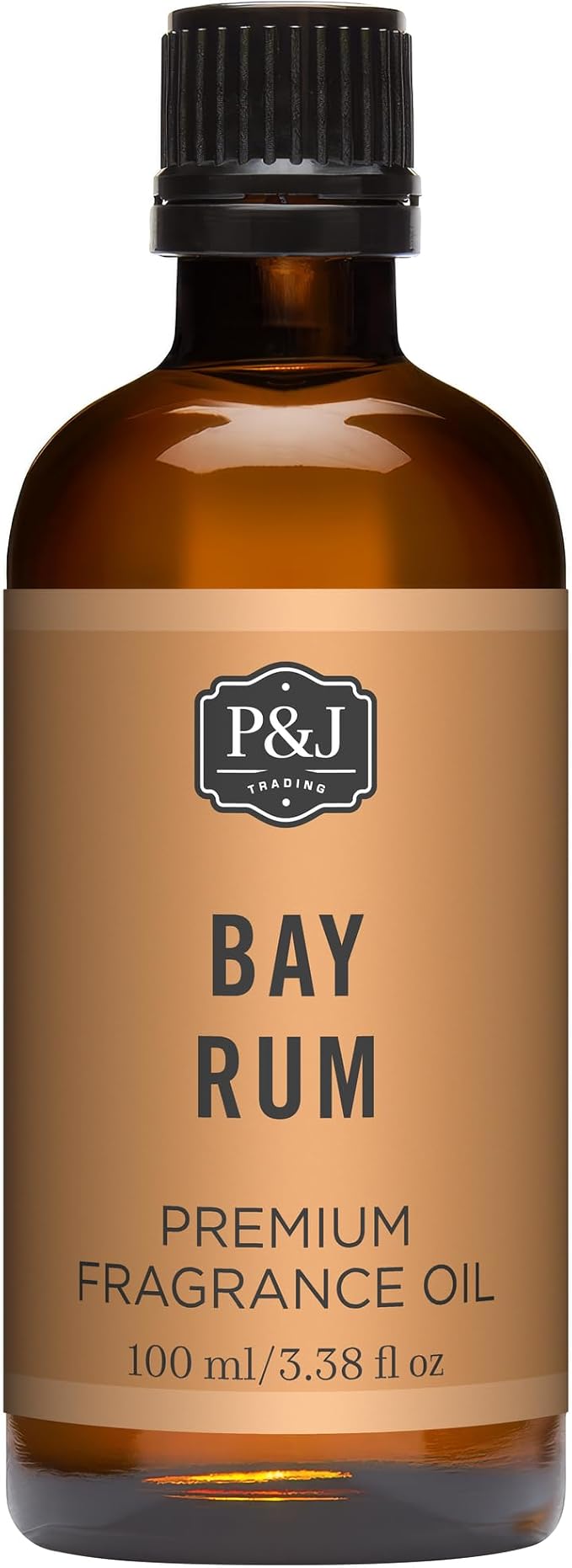P&J Fragrance Oil | Bay Rum Oil 100ml - Candle for Candle Making, Freshie Scents, Soap Making Supplies, Diffuser Oil Scents