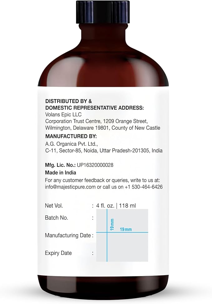 Majestic Pure Essential Oil with Glass Dropper - 100% Pure and Natural - Essential Oils for Diffuser, Aromatherapy, Soap and Candle Making, Chamomile Essential Oil, Chamomile Oil, 4 Fl Oz (Pack of 2)