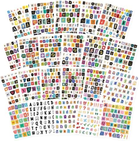 1560Pcs Letter Stickers for Scrapbooking