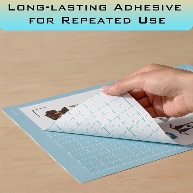 LOPASA Cutting Mat Compatible with Cricut Joy Xtra(Multi Grip)