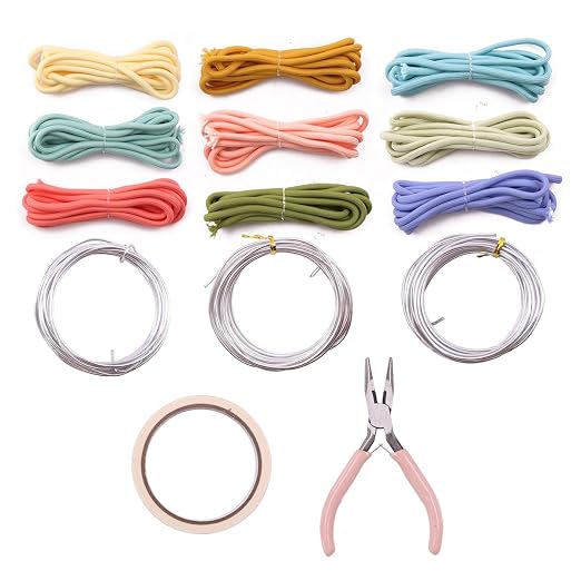 BoFUN Knitted Wire Art Craft Kit for Teens & Adult Women