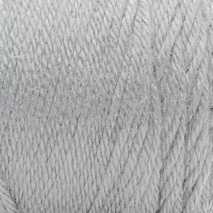 Caron Simply Soft Yarn for Crocheting & Knitting, Feathered Gray, 3-Pack | #4 Worsted Medium, Soft 100% Acrylic Yarn for Crochet, Knitting, Blankets and Crafts, 315 Yards, 170.1g/6oz per skein