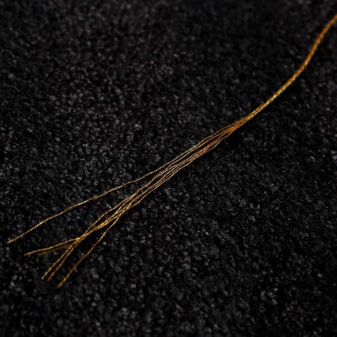 218 Yards/656 Feet Metallic Cord Gold Twine, 2 Spool Gold Thread String
