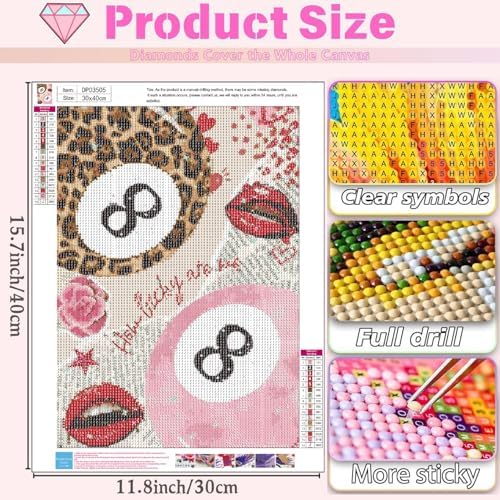 Coquette Diamond Art Kits for Adults Diamond Painting Kit for Adults