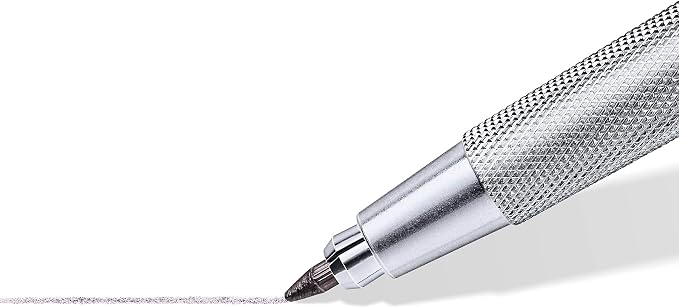 STAEDTLER Mars Technico Mechanical Pencil, 2mm (2) Lead Holder with Built-in Sharpener - Drawing & Sketching Pencil with Metal Clip & Push-Button Lead Advance