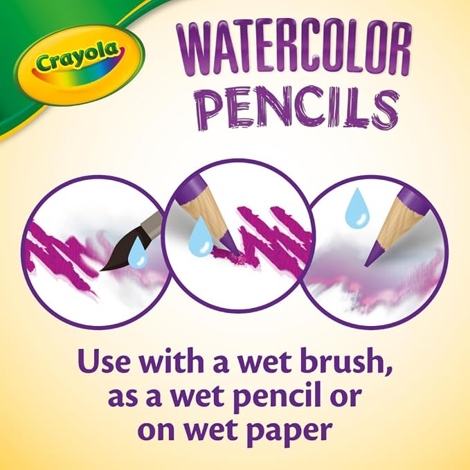 Crayola Classpack Watercolor Pencils 240ct, Bulk Classroom Supplies Set