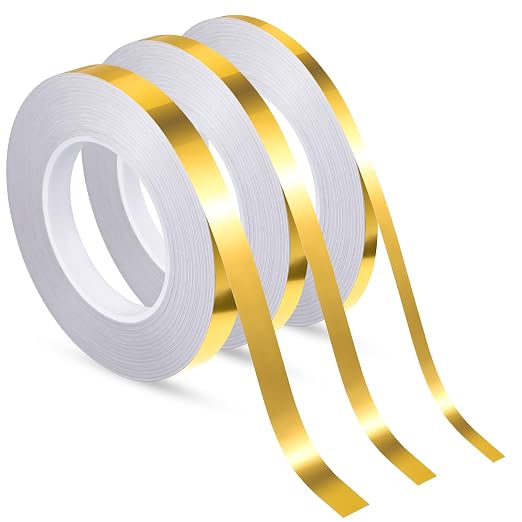 Zonon Spark Gold Washi Tape for Wall Decor Self Adhesive 5/10/15mm