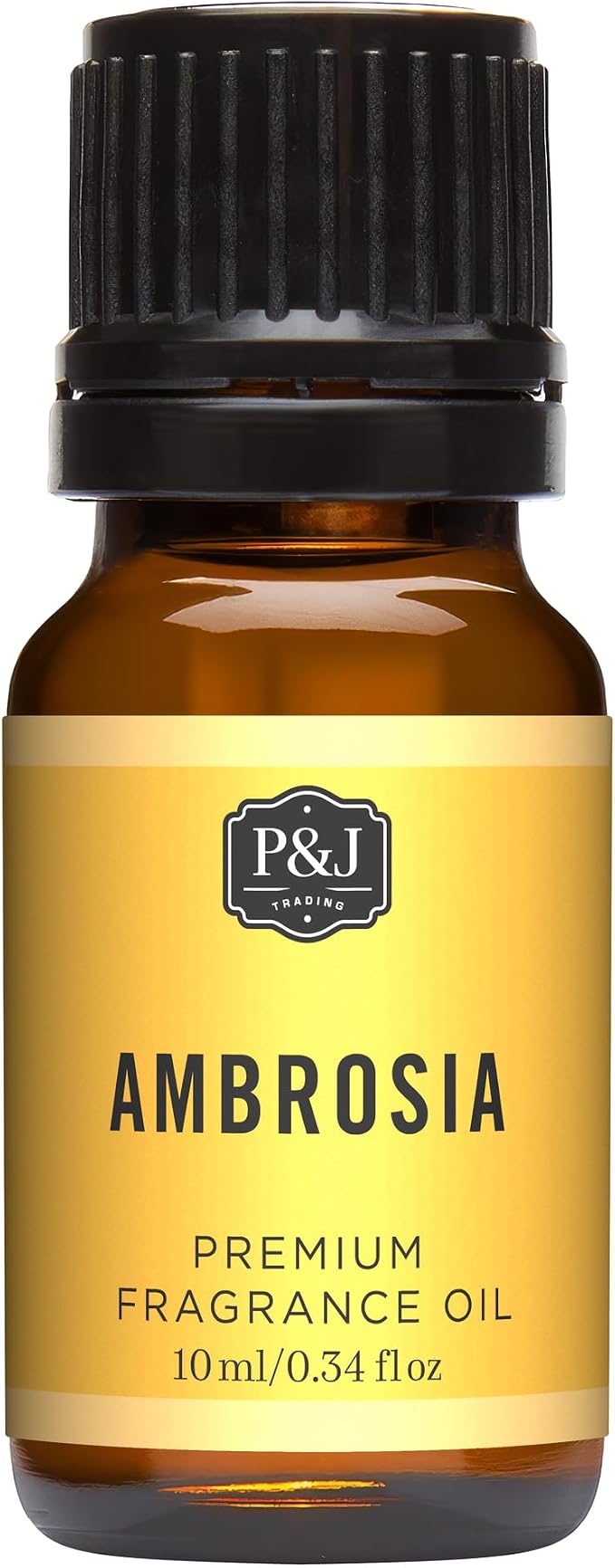 P&J Trading Fragrance Oil for Diffusers for Home - Ambrosia 10ml Fragrance Scents for Candle Making - Soap Making Supplies & Car Diffuser Scents