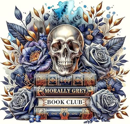 Diamond Art Kits for Adults,Skull Book Diamond Painting Kits 14x14in