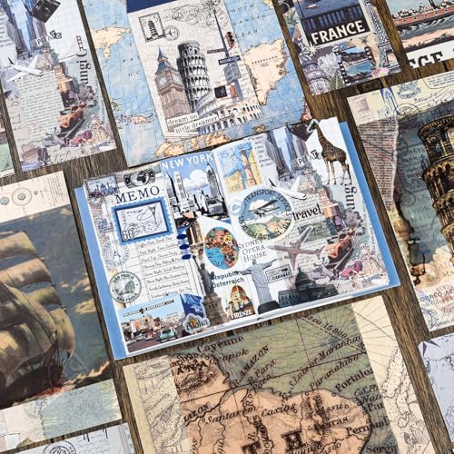 Scrapbook Supplies Kit, Vintage Junk journaling Supplies, Scrapbooking Kit