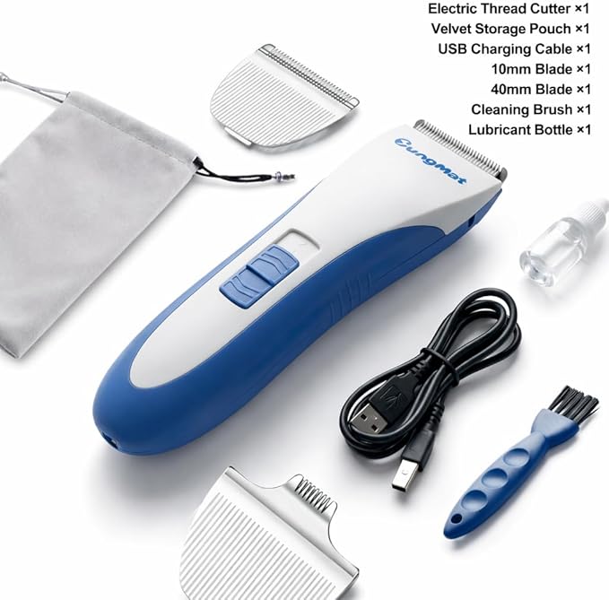 CungMat Electric Stitch Remover, 2 Precision Blades, Rechargeable | Embroidery & Quilting • Fast Thread Removal • Fabric Safe • Garment Repair • 7000 RPM • 5-Hour Runtime • Easy Maintenance
