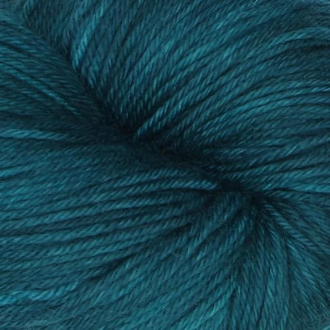 KnitPro Symfonie Fingering Weight Merino Wool Yarn 100g, Peacock Green