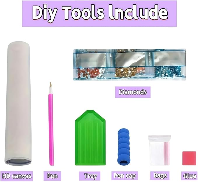 5D Grandma Baking Cake Diamond Art kits for Adults Beginners 13.7x 13.7Inch | Kitchen Scene Diamond Painting Kits DIY Full Round Drill Paint by Diamonds Dot Gem Art for Adults, Home Wall Decor