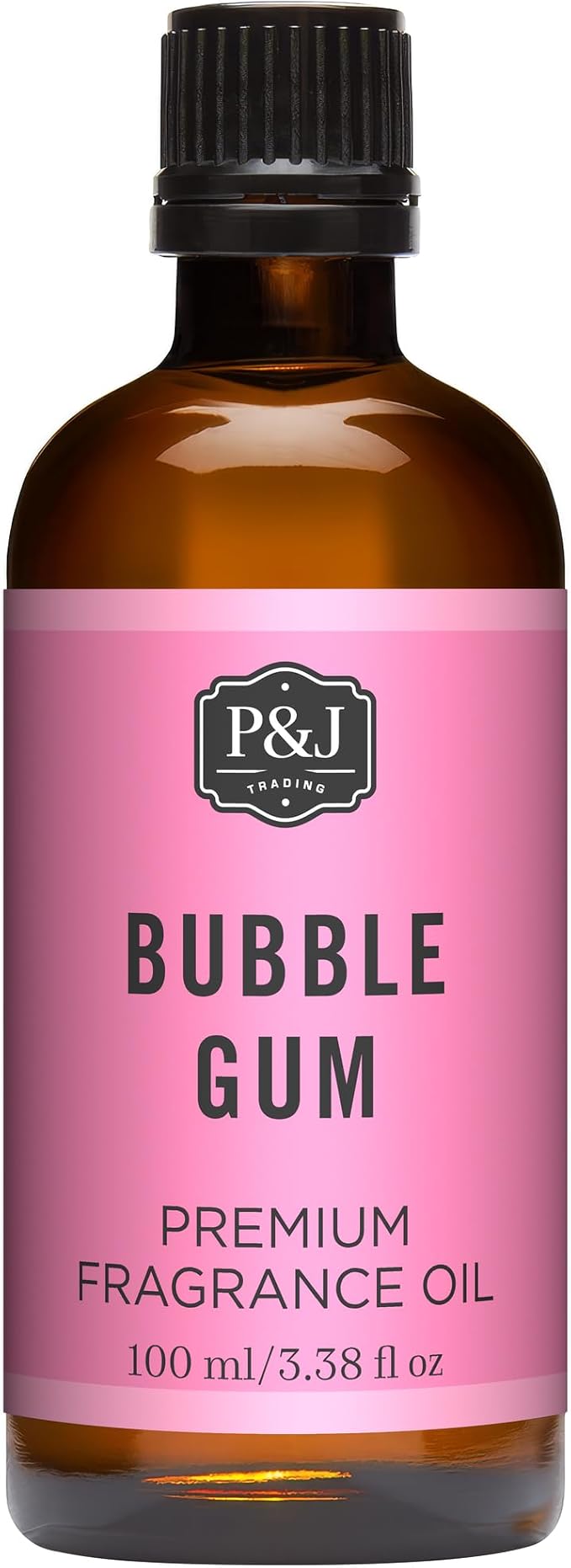 P&J Trading - Bubble Gum Scented Oil 100ml - Fragrance Oil for Candle Making, Soap Making, Diffuser Oil