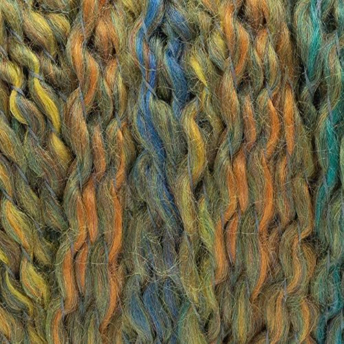 Lion Brand Yarn Homespun Yarn, Soft Bulky Yarn for Knitting, Crocheting, and Crafting, 1 pack, Painted Desert