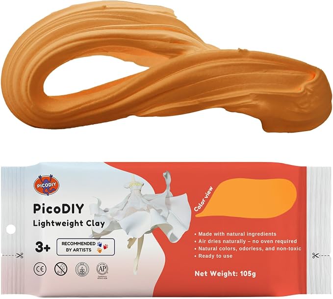 Air Dry Clay Lightweight, Flexible Modeling Clay for Adults Arts and Crafts