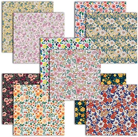 Origami Paper 6x6" Double Sided 50 Sheets 10 Colors Origami Kit,Craft Paper