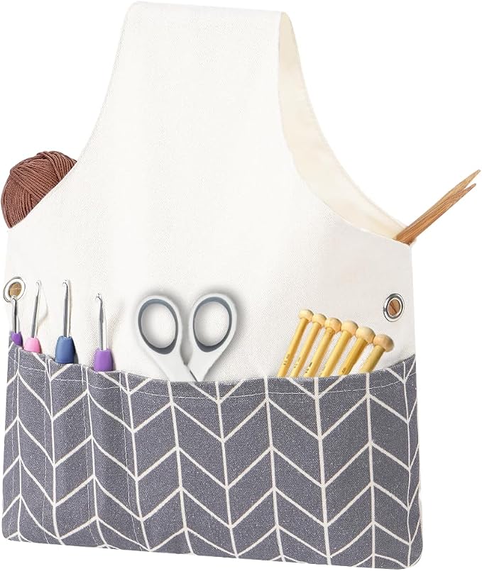 TOGETRUE Yarn Bag, Knitting Crochet Tote Bag, Yarn Storage Bag Organizer