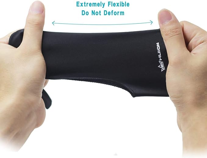 HUION Artist Drawing Glove, One Size, Left or Right Hand | Two-Finger Soft Lycra and Nylon Glove for Sketching, Inking, Coloring and Digital Drawing on Tablets, Reduces Friction