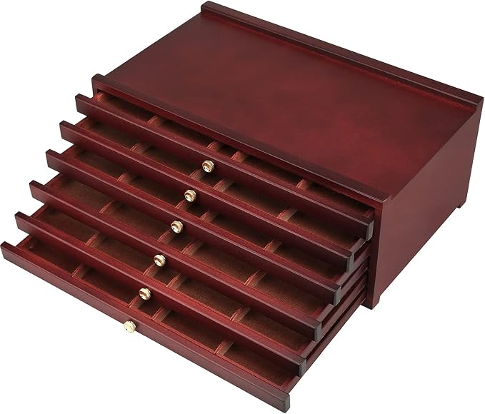 MEEDEN Art Supply Storage Box: 6 Drawers Pencil Organizer Craft Storage