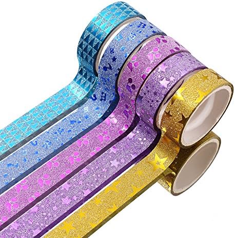 30Rolls Glitter Washi Tape Deco DIY Gift Wrap Masking Tape