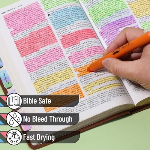 Mr. Pen- No Bleed Gel Highlighters, Vibrant Colors, 8 Pack