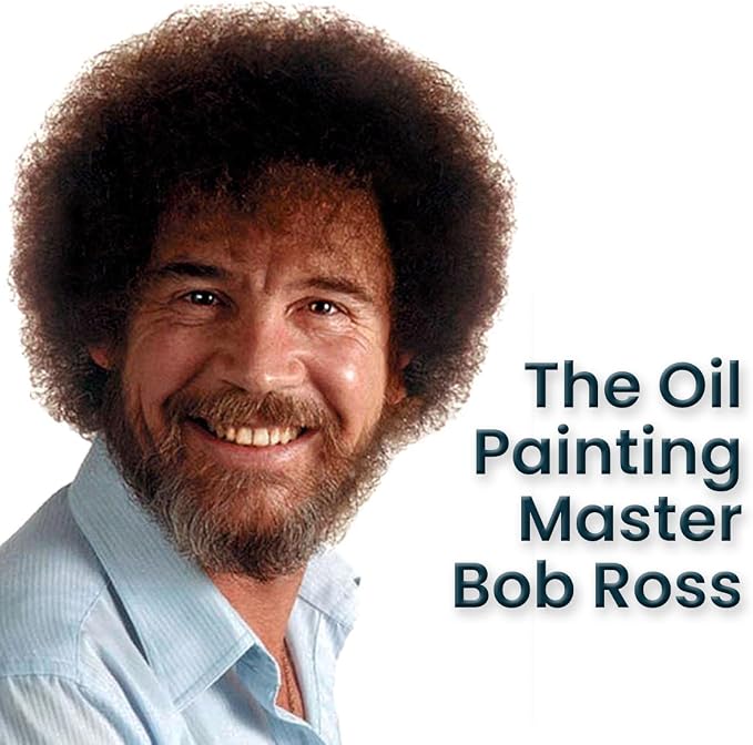 Bob Ross Master Artist Oil Paint Set Bundle with Aluminum Table Easel (2 Items)