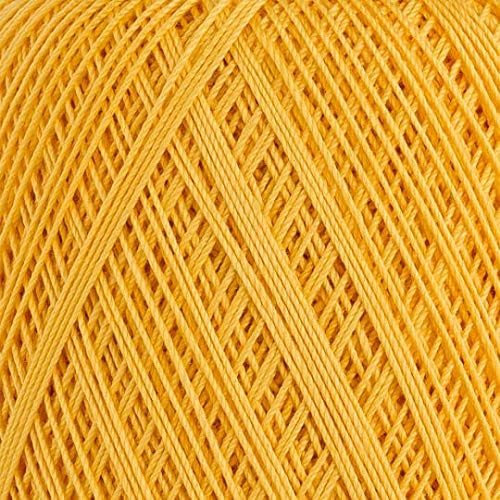Yarn Art 1 Skein YarnArt Violet,100 Mercerized Cotton Yarn Threads Crochet Lace Hand Knitting Yarn Embroidery Arts Crafts (Yellow 4653)