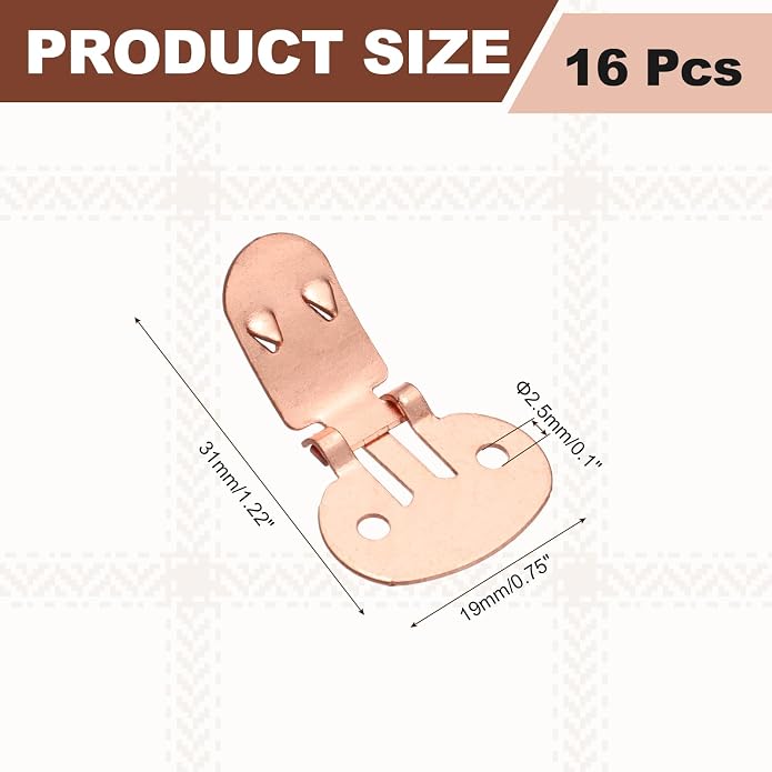 Stainless Steel Flat Blank Shoe Clips, Flat Blank Shoe Clips Bulk Supplies Metal Embellishments for DIY