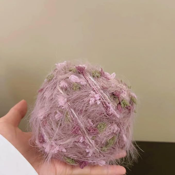 Artisanal Yarn Fancy Yarn Multifiber Blended Yarn Novelty Colorful Soft