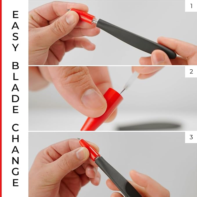VViViD 360 Degree Comfort Grip Swivel Blade Craft Cutting Knife
