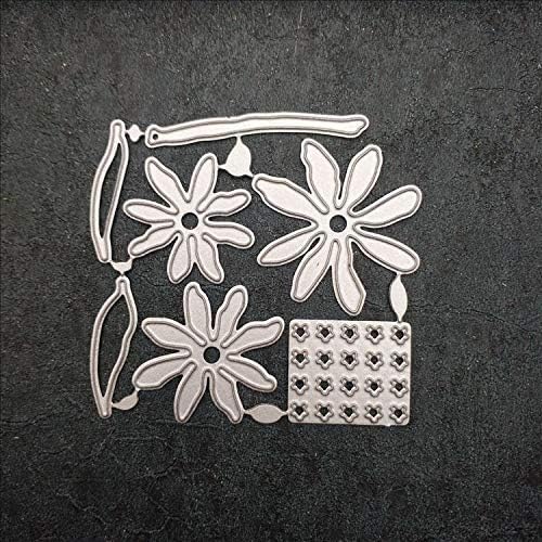 Cutting Dies for Card Making, Daisy Flowers Metal Cutting Dies Stencil for DIY Scrapbooking Album Embossing Photo Crafts Paper Cards Decorative Craft Scrapbooking Cutting Dies Card Making Accessories