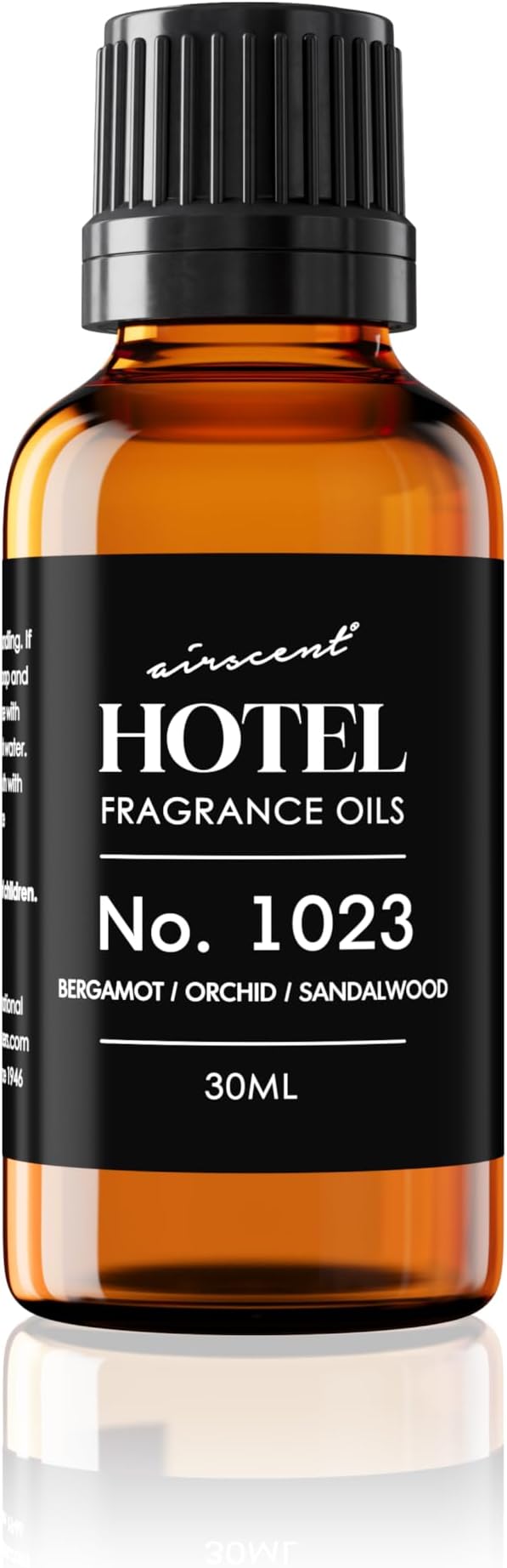 AirScent Hotel Diffuser Oil No. 1023 - Baccarat Hotel Inspired - 30 mL | Bergamot Orchid Sandalwood - Love Affair Fragrance Oil for Ultrasonic and Waterless Diffusers and Crafting - 1 fl oz Bottle