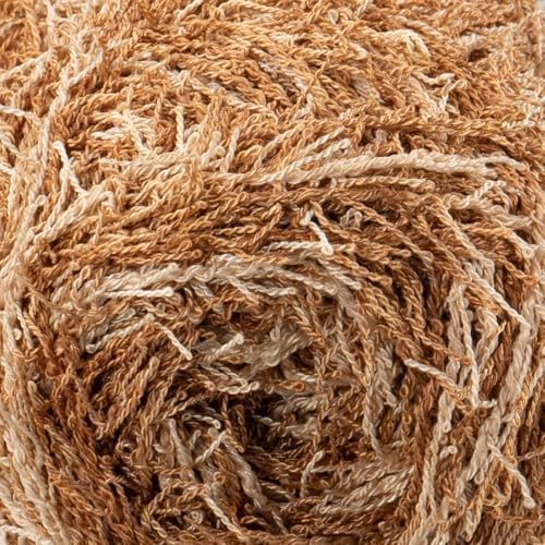 Craft County Fringe Yarn – Medium 4 Polyester Yarn for Scrubby Cloths, Personalized Gifts, and More!