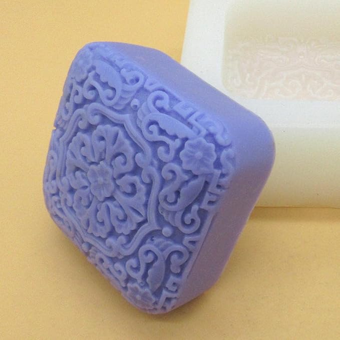 Silicone Soap Molds Kit l Soap Making Supplies l Moldes de Silicona para Resina l Candle Making Silicone Molds (Flower 14017)