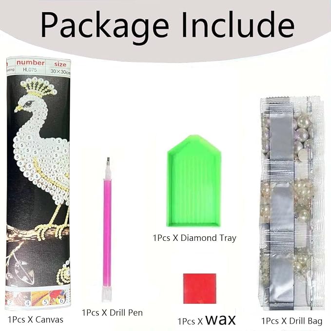 4 Packs Pearl Diamond Painting Kits for Adults Waves Sailboats 12 x 16 inch | Sea Wave Design, Diamond Art by Numbers, Special Shape Pearl Dots, DIY, Home Wall Decor