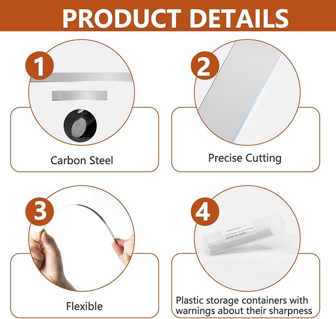 Basic Polymer Clay Tools, Acrylic Clay Roller Pin, Protect Fingers Polymer Clay Cutting Tools, Clear Rectangle Sheet Press Board Wire Texture Set Needle Detail Modelling Supplies -Starter Kit