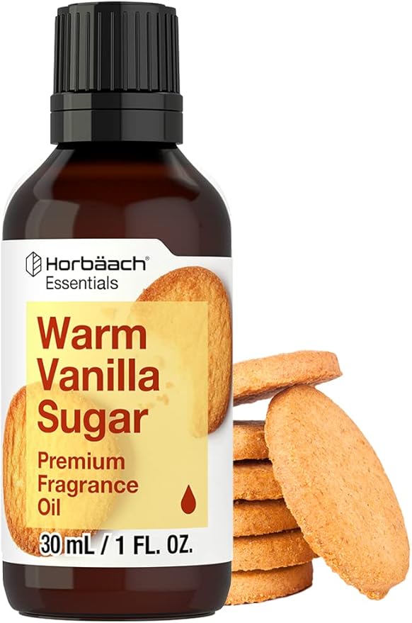 Horbäach Warm Vanilla Sugar Fragrance Oil | 1 Fl Oz (30 mL)