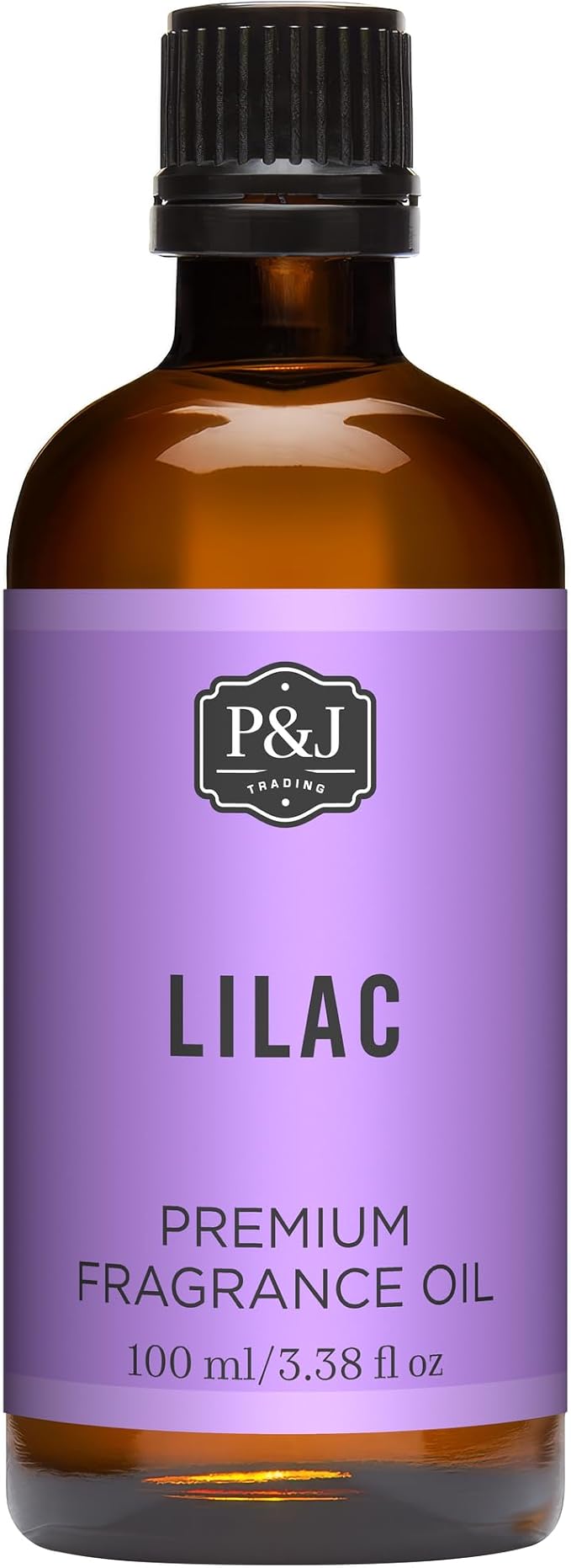 P&J Fragrance Oil - Lilac Oil 100ml - Candle Scents, Soap Making, Diffuser Oil, Fresh Scents