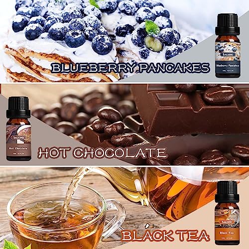 SALKING Coffee Shop Fragrance Oils Set, Essential Oil for Diffuser for Home