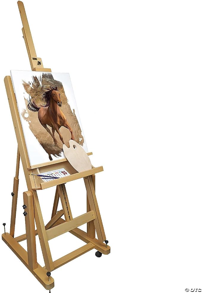 Art Advantage Artist Canvas Visual Edge 18x24, Stretched Canvas for Painting, Blank Canvas for Acrylics & Oils, Canvases for Artists, Professional Pre-Stretched Canvas