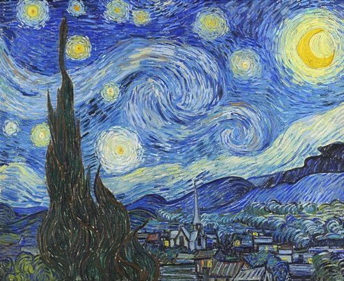 VeGuude Diamond Art Kits forAdults Vangogh Starry Night Diamond PaintingKit