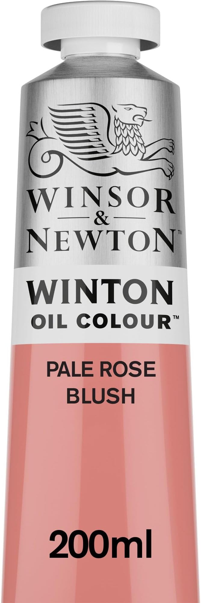 Winsor & Newton Winton Oil Color, 200ml Tube, Pale Rose Blush | High-quality pigments, Durable, Lightfast, Permanent, Uniform Consistency, Great Pigment Load