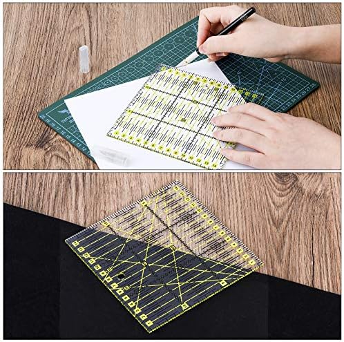 104Pcs Rotary Cutters, Rotary Cutter Set with Cutting Mat, Patchwork Ruler, Carving Knife, Rotary Cutter Kit for Sewing and Quilting