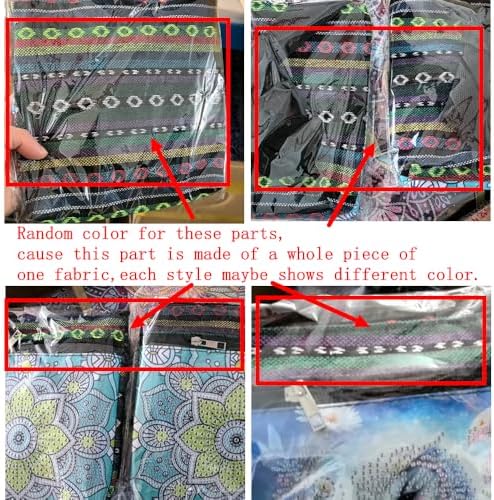 LSQFS 5D DIY Diamond Painting Crossbody Bag, Colorful Floral Pattern, Adjustable Strap & Zipper, Partial Drill Craft Kit for Women, Perfect for Shopping & Daily Use